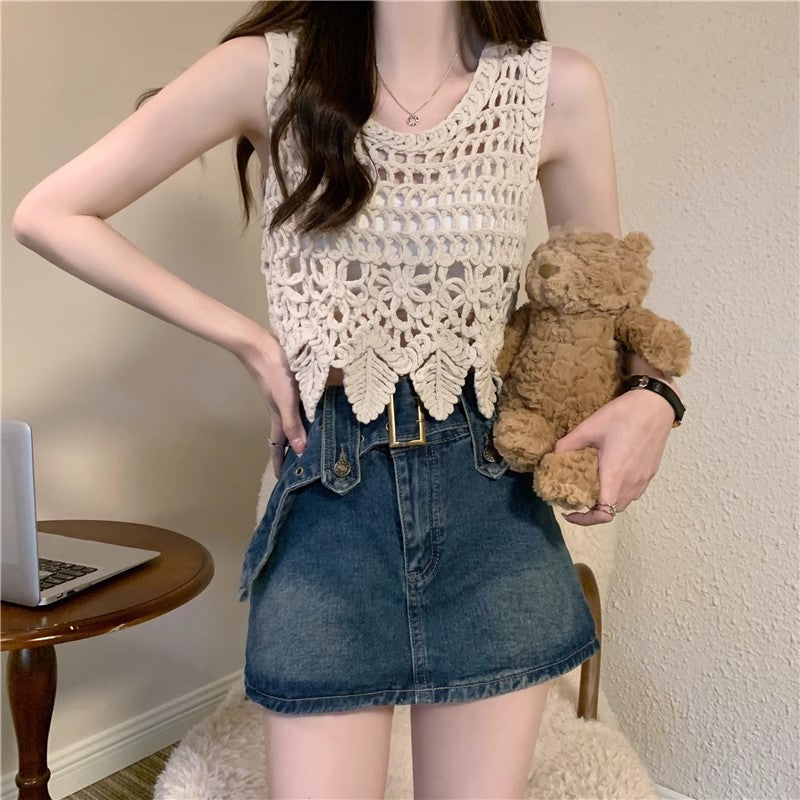 Slimming And Heightening Hot Girl Denim Shorts For Women