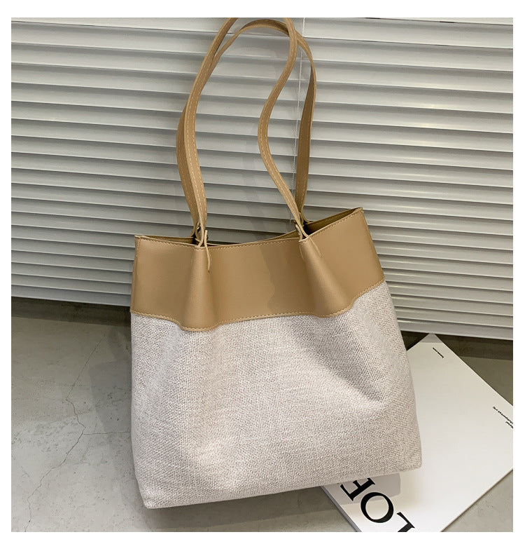 Casual Large-capacity Single-handle Shoulder Bag