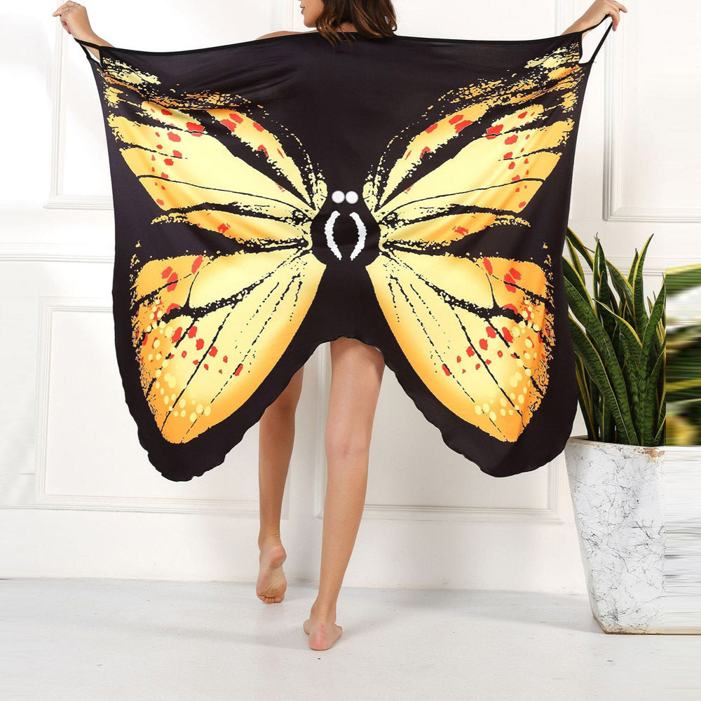 Printed Sexy Comfortable Beach Cover-Up Dress