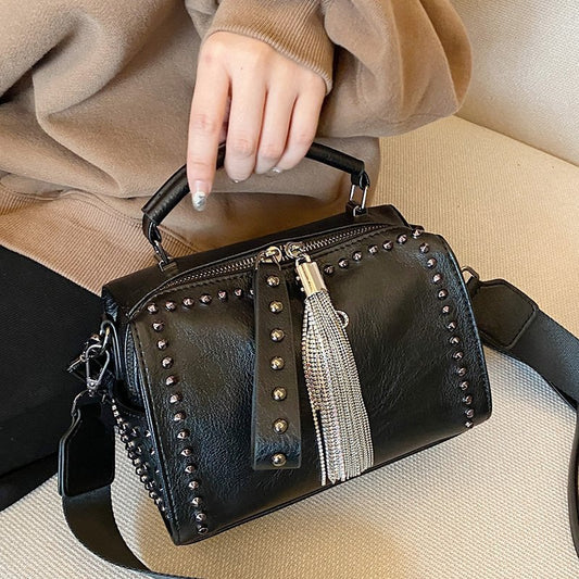 Large-capacity Wide-band Crossbody Shoulder Bag