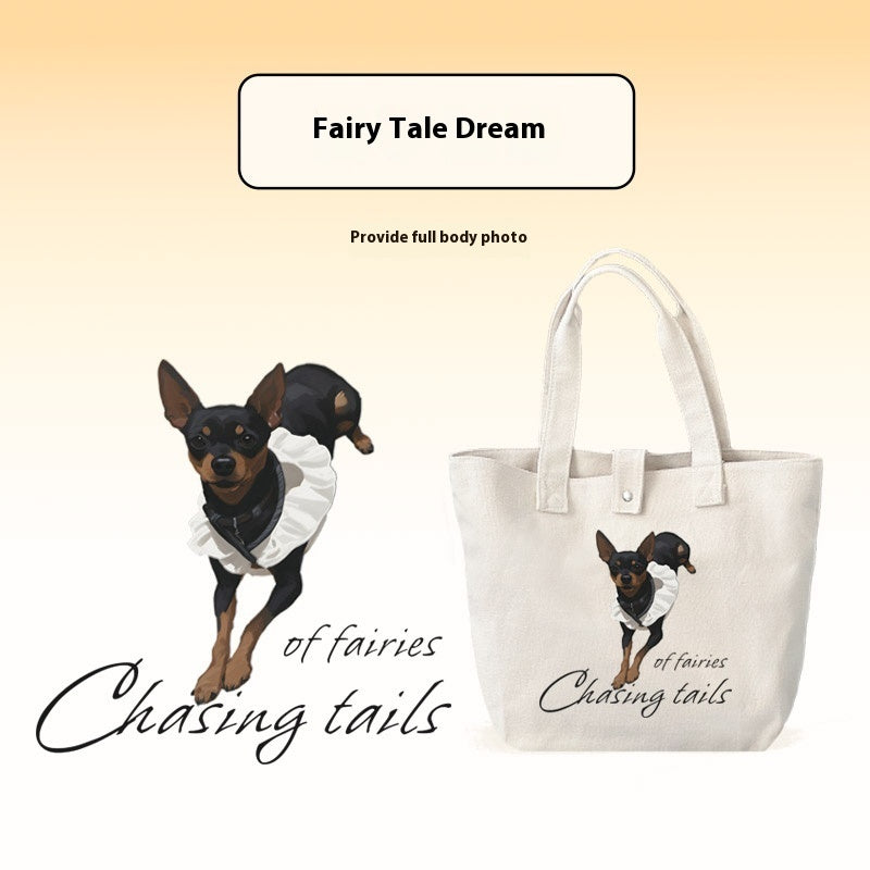 Pet Custom Canvas Bag Pure Cotton