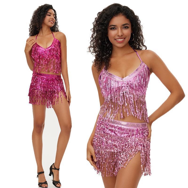 Belly Dance Costume Jazz Dance Sexy Stage Suit