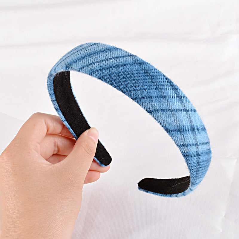 Floral Fine Hair Band Set Fabric Printing  Headband