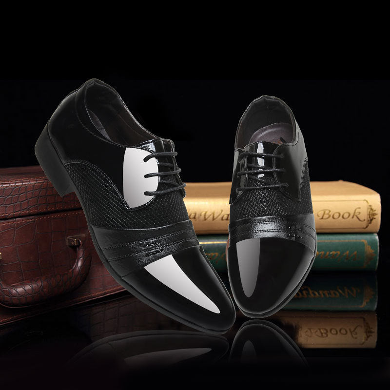 Men's Fashion Business Casual Shoes Formal Leather Shoes