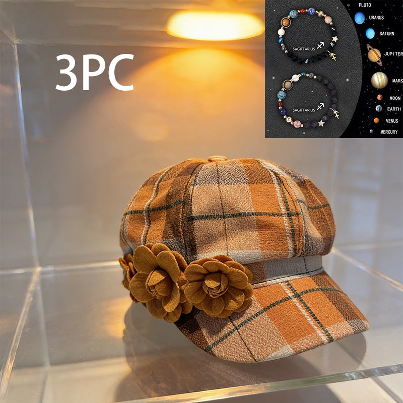 British-style Casual Painter Hat That Is Versatile And Can Show Off Your Face