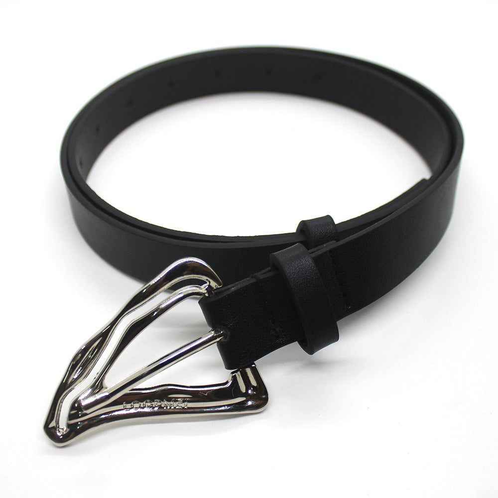 Pin Buckle Belt Female Dark Hip Hop Punk