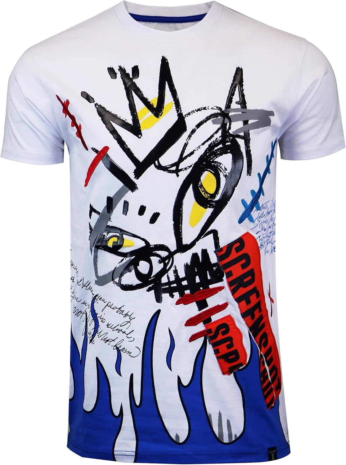 -1202-SS-2 Mens Hipster Hip-Hop Premium Urban Streetwear Latest Animation Fashion T-Shirts