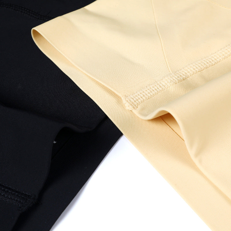 Seamless Flat Corner Bottomed Safety Shaping Pants