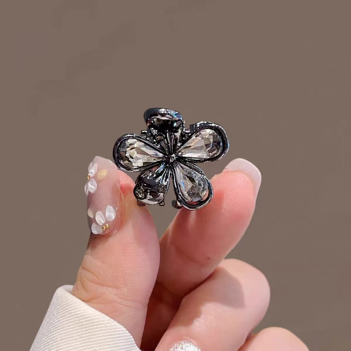 Rhinestone Small Size Broken Hair Side Hairpin