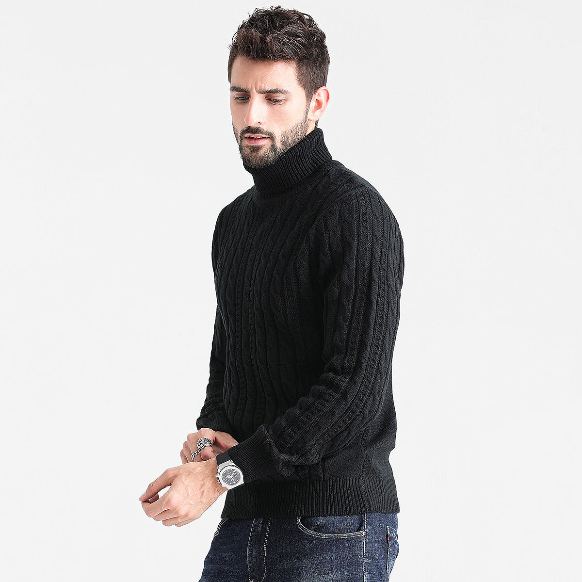 Ny Amazon Grænseoverskridende Pullover Mode Herresweater