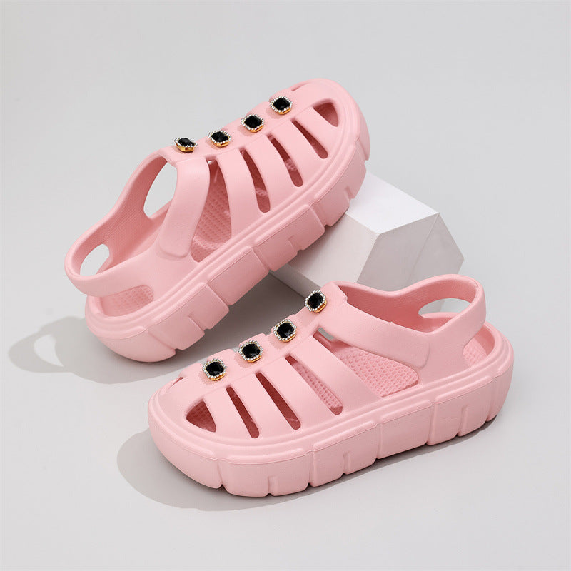 Couple's Home Indoor And Outdoor Sandals