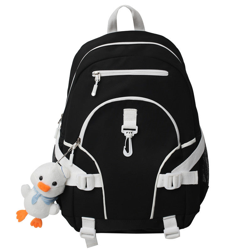 Large Capacity Student Backpack Stylish And Simple