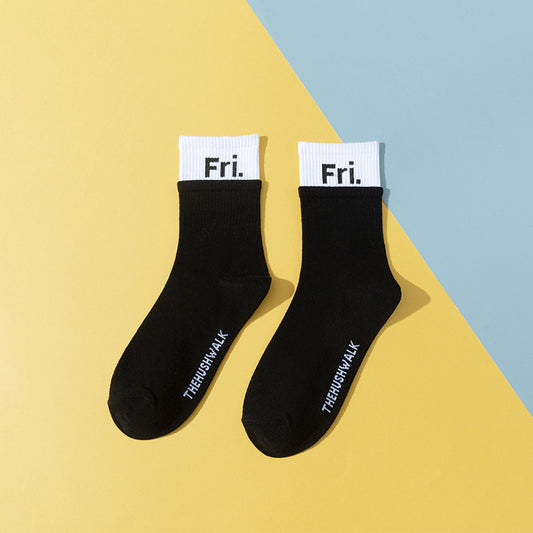 New Sports Casual Parent-child Socks