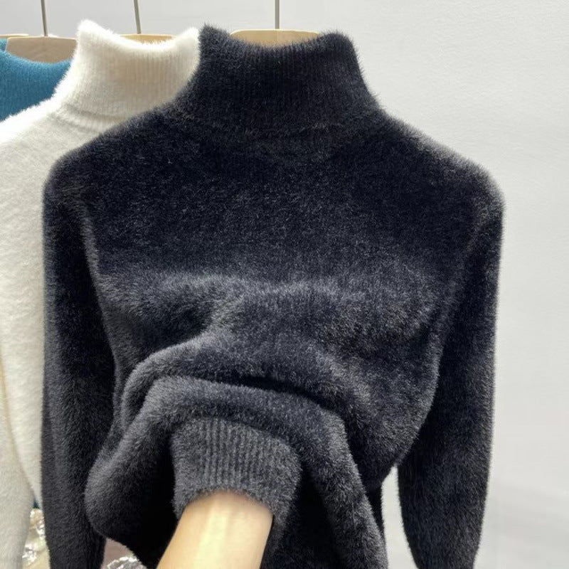 Inner Wear Thickened Fleece-lined Top