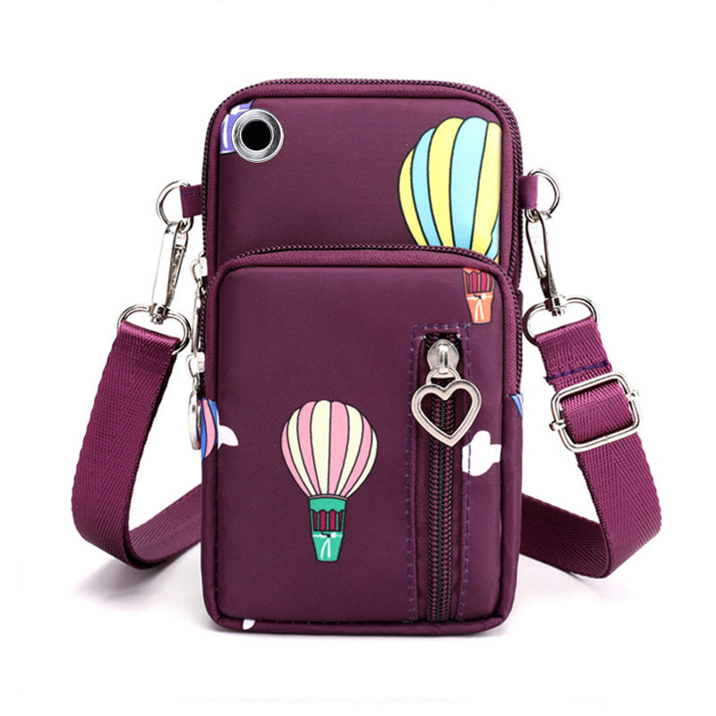 Dame Mode Afslappet Ensfarvet Crossbody Taske