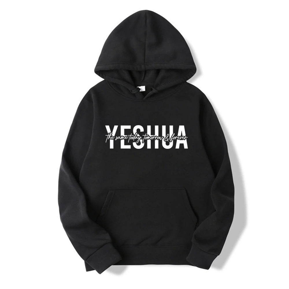 Yeshua Hoodie Kristen Hættetrøje Religiøs