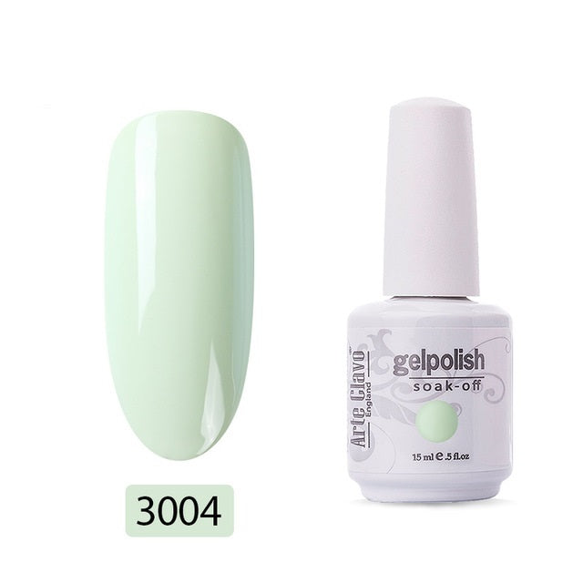 15ML Nail Gel Summer Series Colorful Soak Off UV