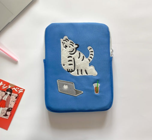 Sleeve Pack Tiger Print Cute Laptop Case