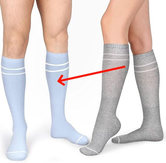 Pregnant Women Elastic Compression Mid-calf Calf Socks Female Skipping Rope Elastic Cycling