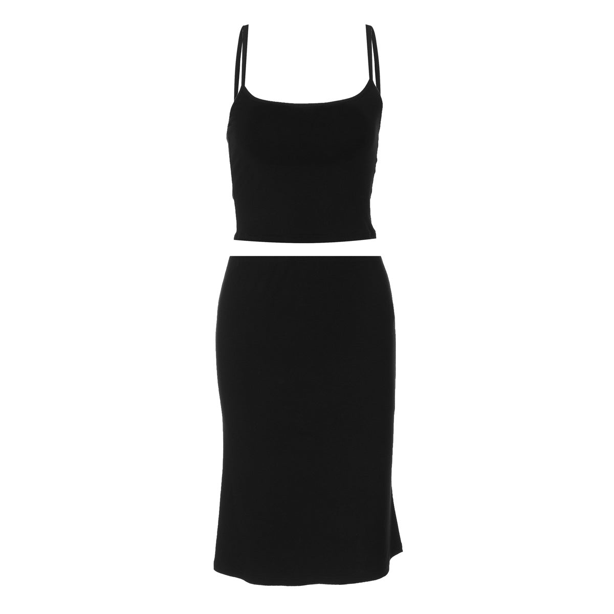 Casual Versatile And Sexy Camisole And Skirt Set