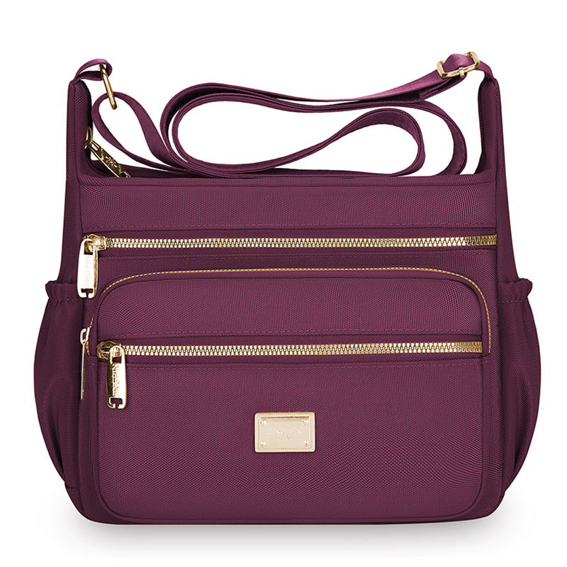 Multi-compartment Versatile Shoulder Bag Perfect For Moms In Their Middle Yearsideal For Commuting And Everyday Outings