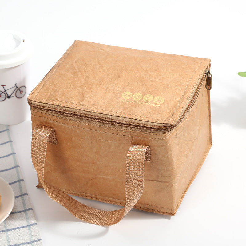 Aluminum Film Outdoor Picnic Insulation Ice Lunch Box Bag
