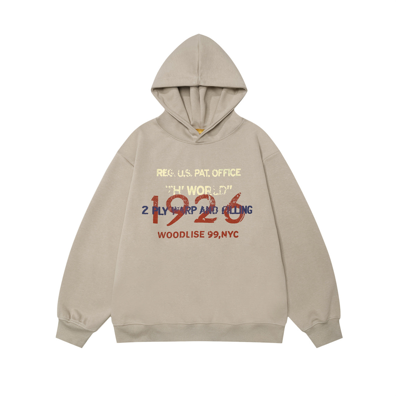 Women's American Retro Thickened Hooded Sweatshirt