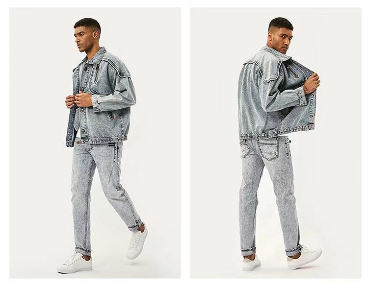 Men's Fashion Personality Multi-pocket Workwear Coat