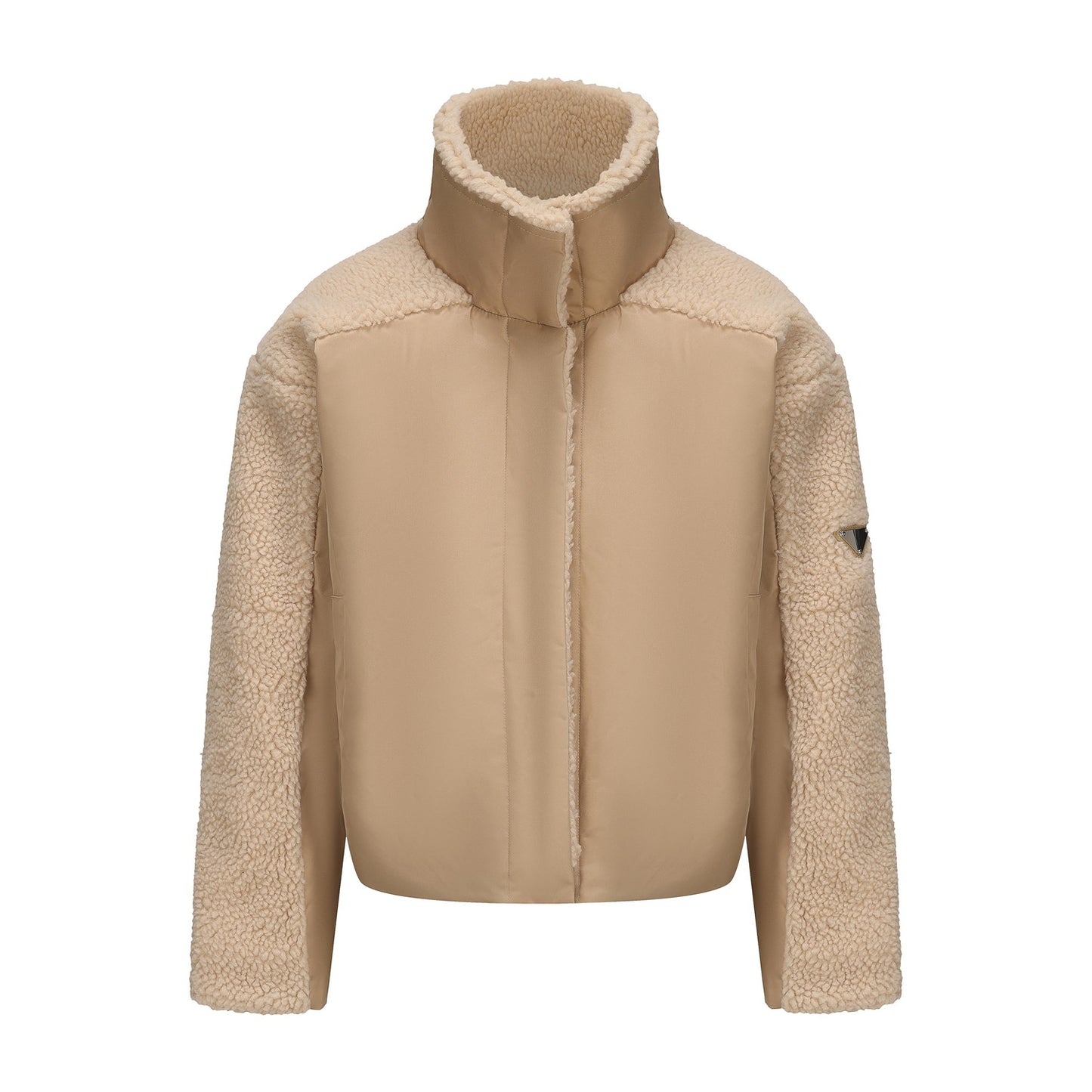 Women's Retro Loose Long-sleeved Lamb Wool Coat