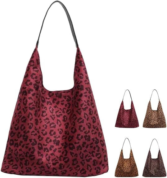 Retro Soft Suede Large Capacity Shoulder Bag