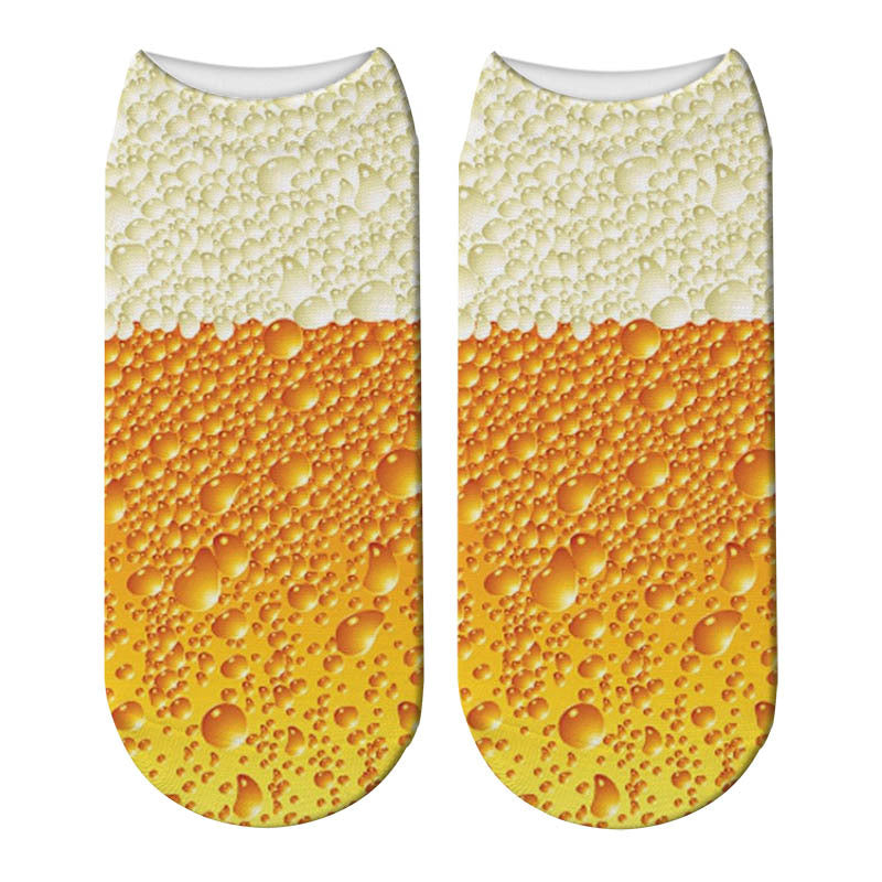 New Sneakers Print New 3D Women's Socks