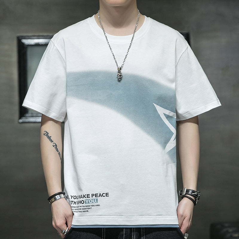 Men's Fashion Cotton Short Sleeve