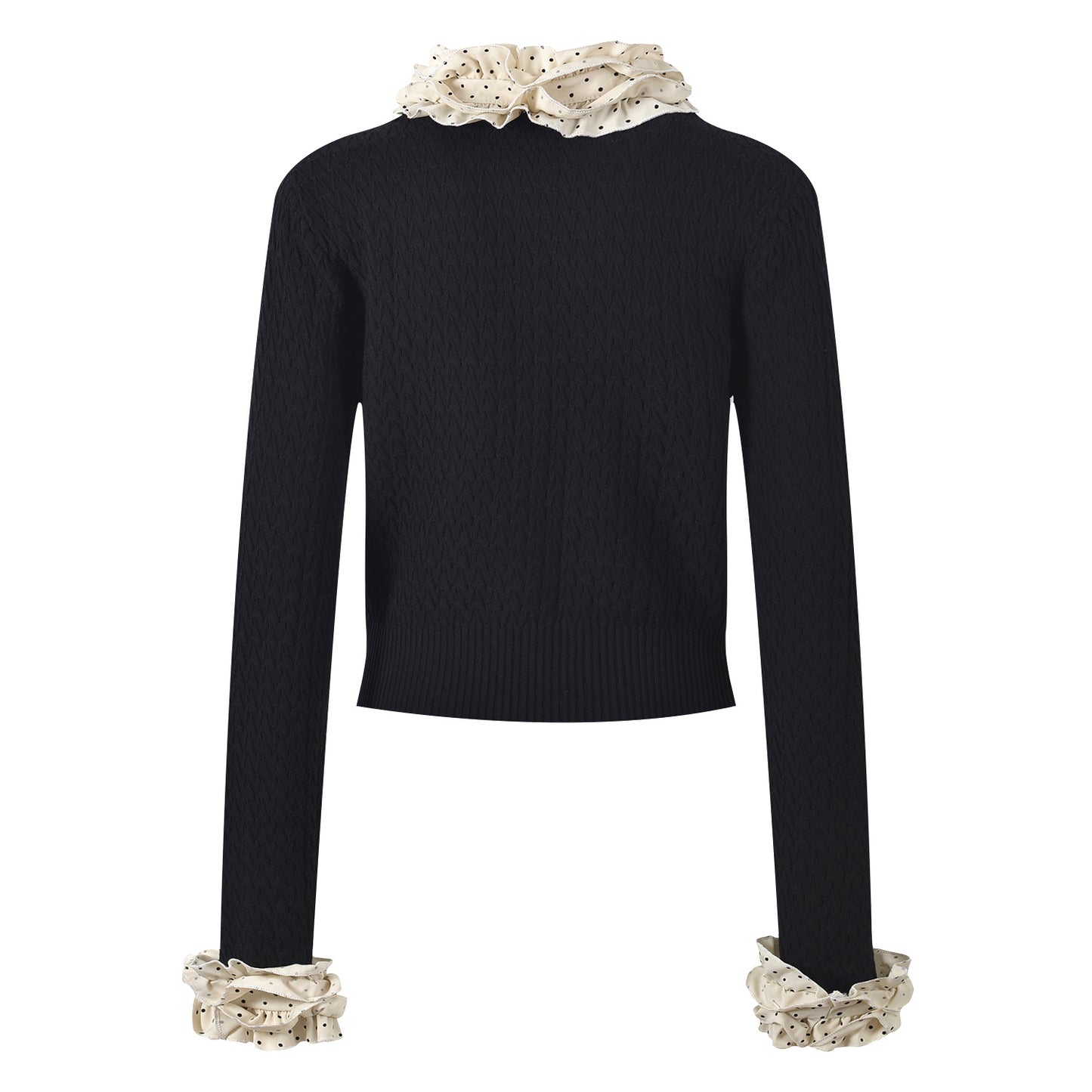 Stylish Luxurious Cropped Top For Early Spring