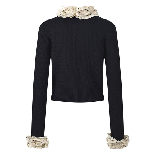 Stylish Luxurious Cropped Top For Early Spring
