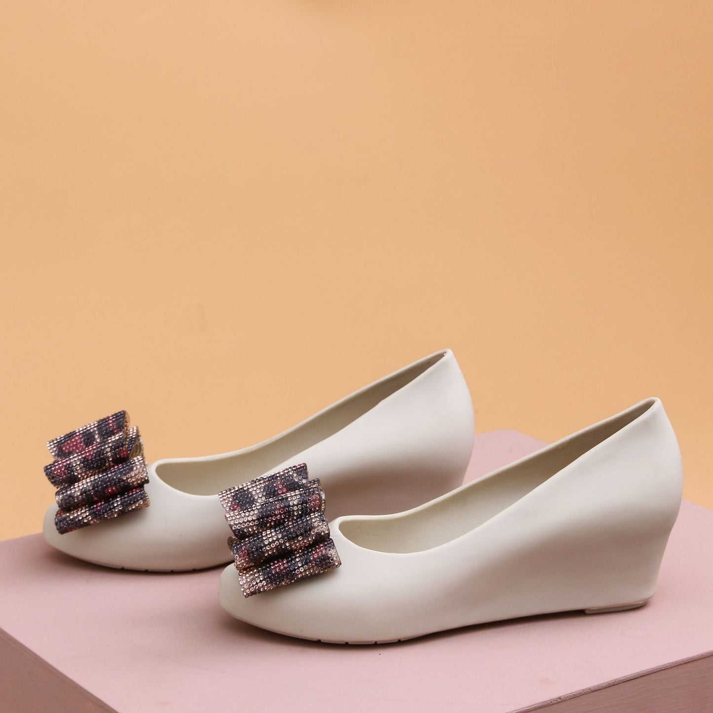 New Summer Women's Shoes Pointed Bow Sandals