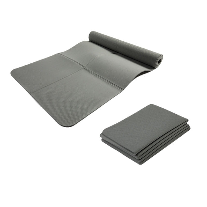 TPE Folding Yoga Mat Non-slip Portable