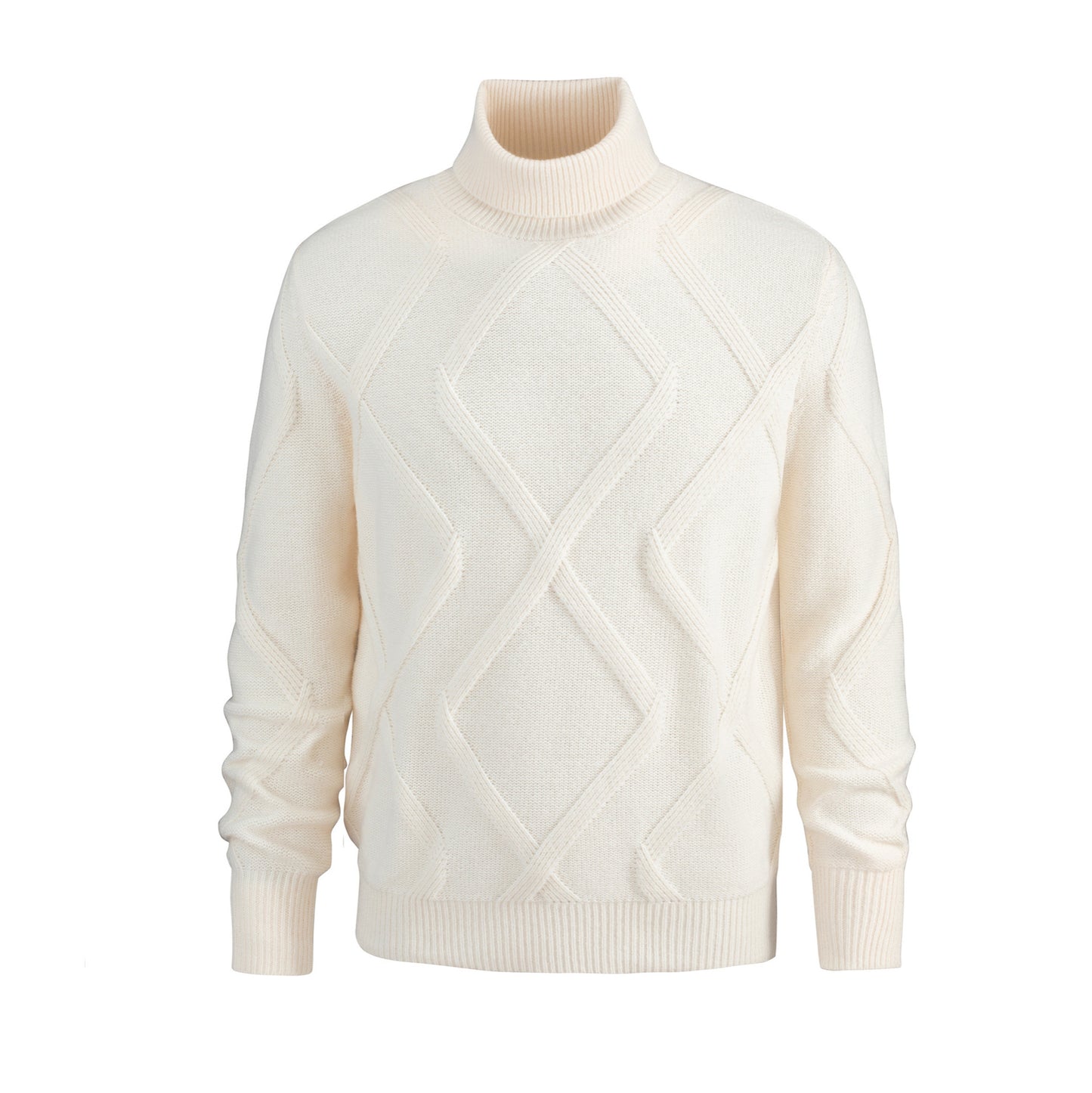 Men's Slim-fit Thickened Fashionable Turtleneck Sweater