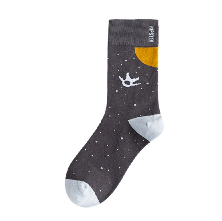 Personality and creativity hit color cotton socks