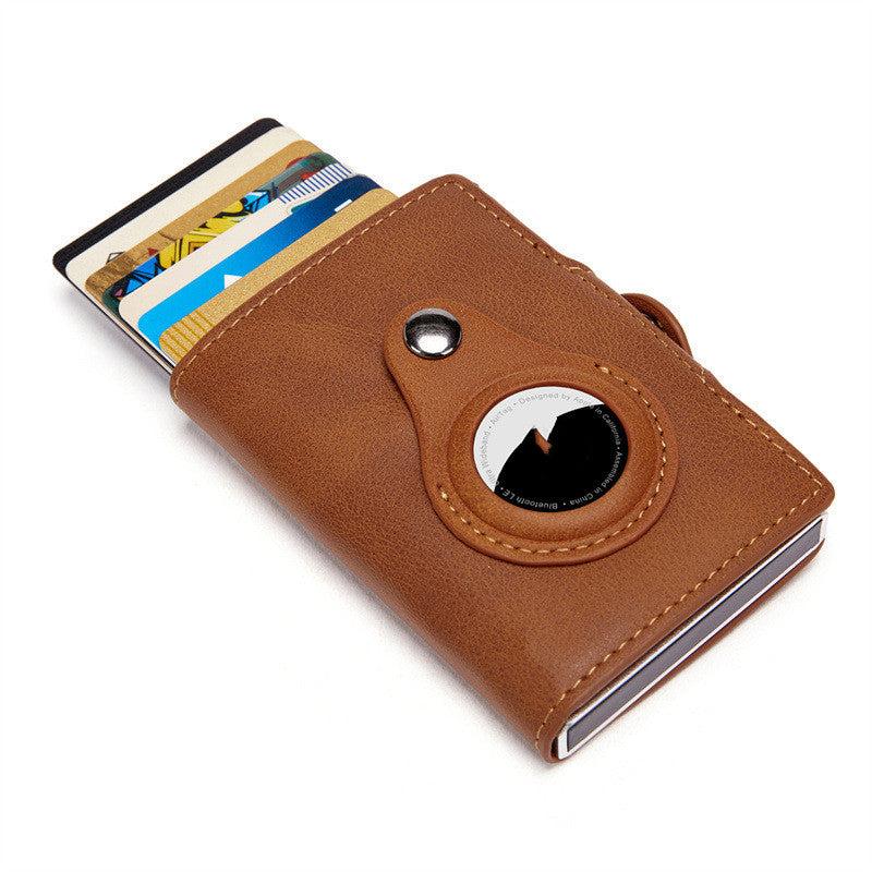 Anti-theft Brush Positioning Multi-card Aluminum Alloy Card Holder