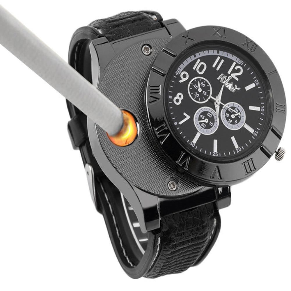 Wholesale electronic cigarette lighter watch USB charging