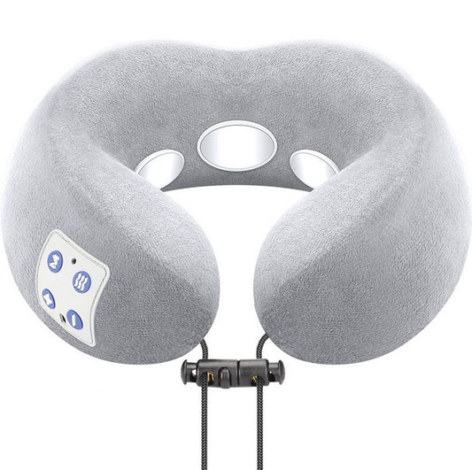 Multifunctional U-shaped massage pillow