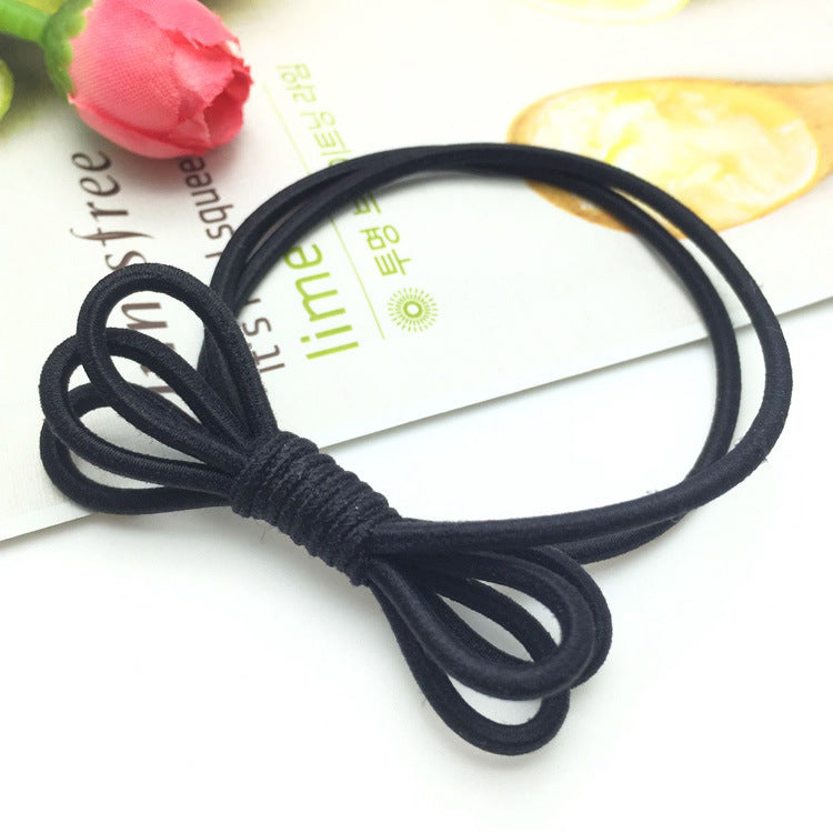 Handmade bow rubber band