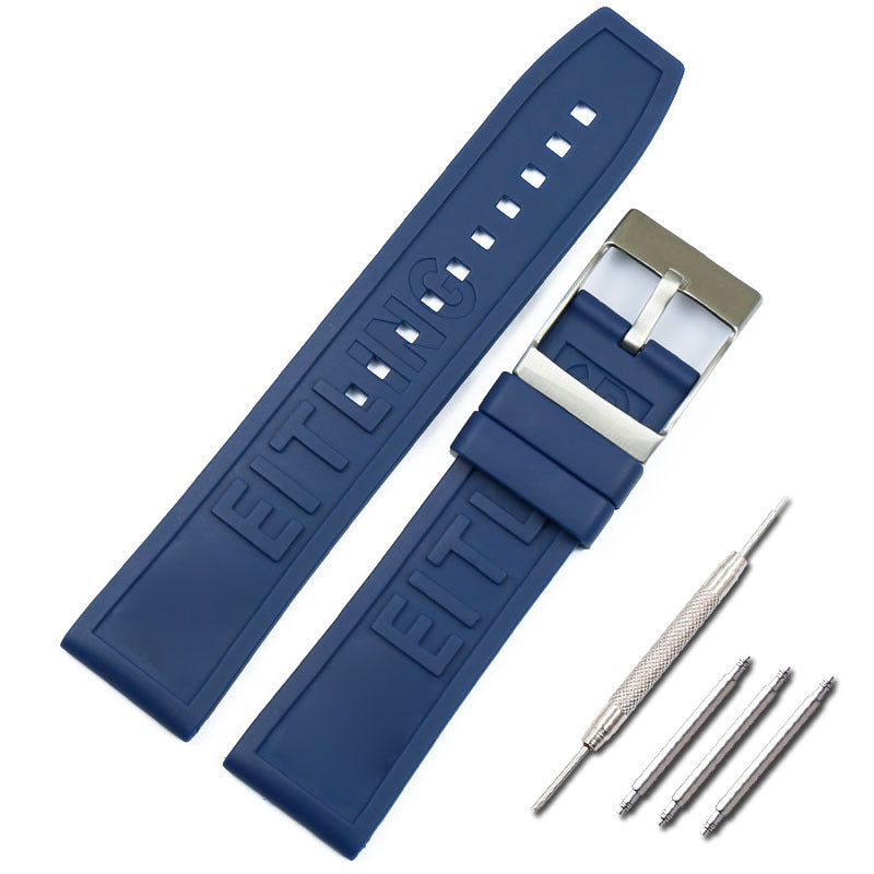 Waterproof silicone strap