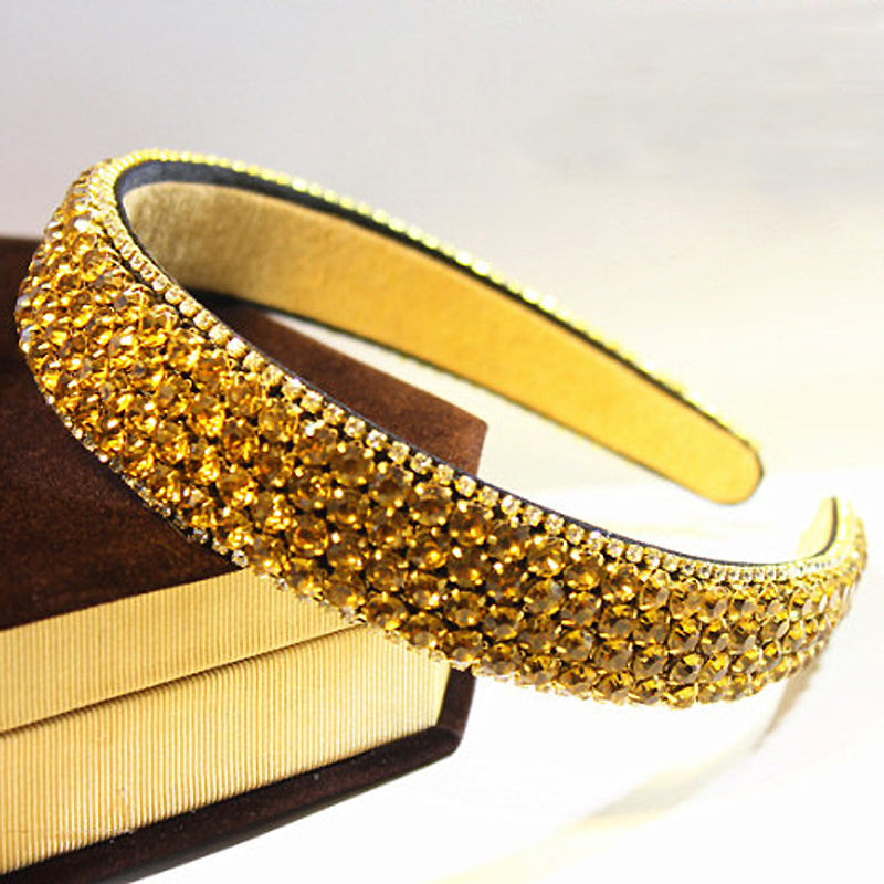 Rhinestone inlaid headband