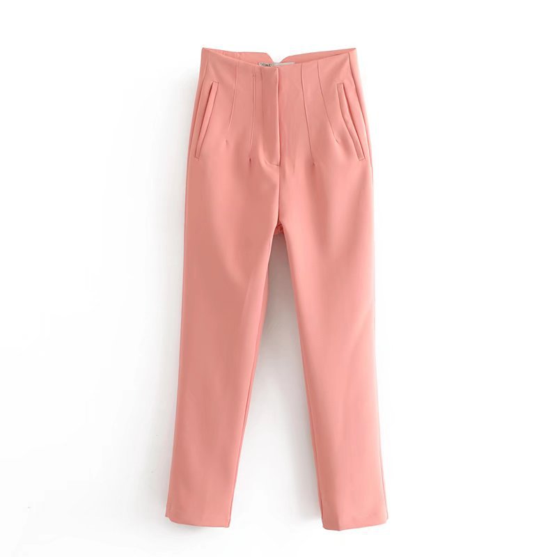 Street Fashion All-match High Waist Slim Casual Pants