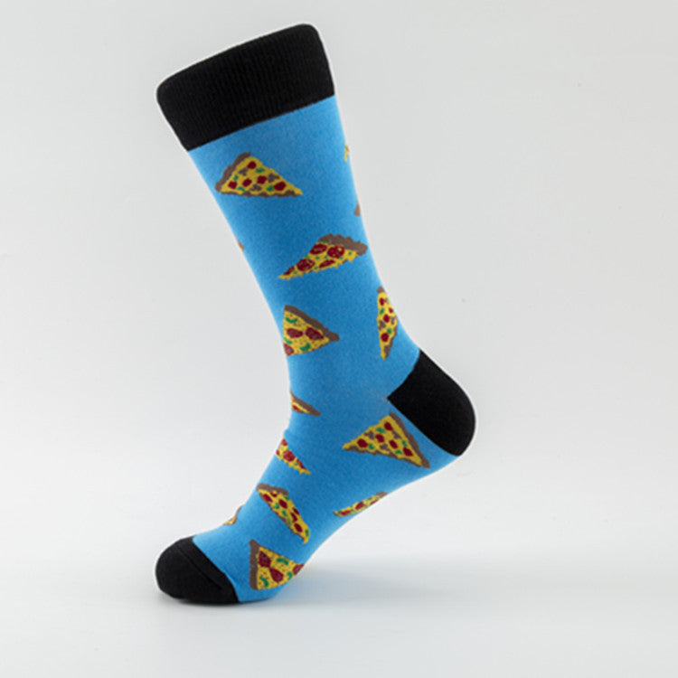 Colorful Food-themed Socks Casual Cotton