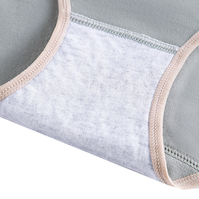 Cotton Antibacterial Mid-waist Briefs