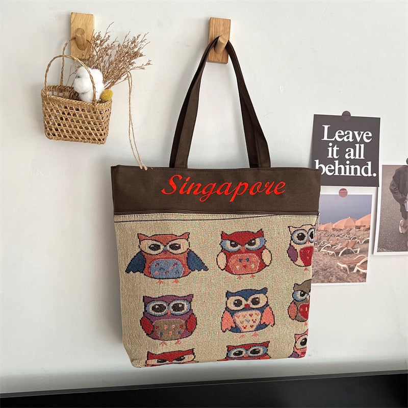 Women's Large Capacity Shopping Bag Handbag