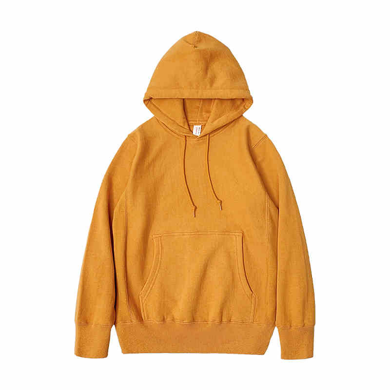 Sweater Heather Gray For Men Warm Orange Black Fleece-lined Thick Hoodie For Women