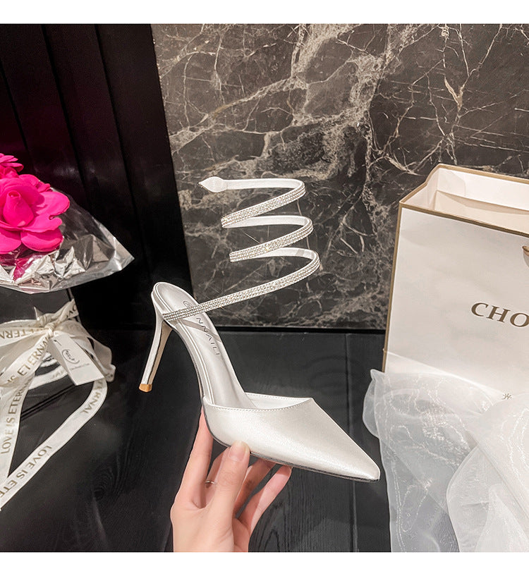 Women Pointed Stiletto Heel High Heels